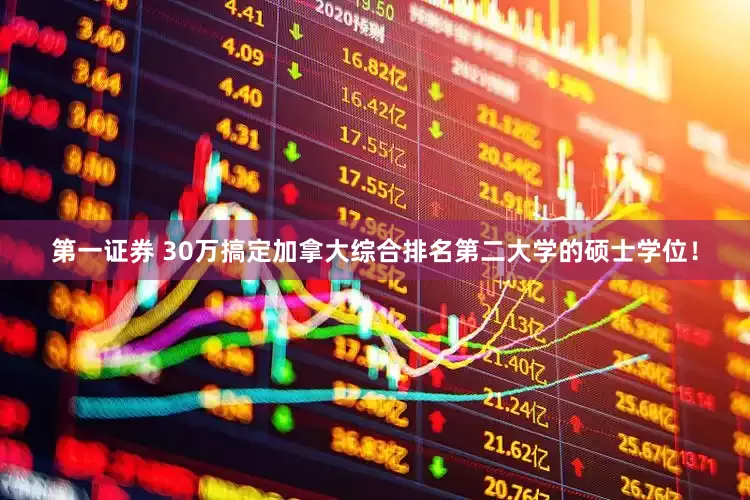 第一证券 30万搞定加拿大综合排名第二大学的硕士学位！